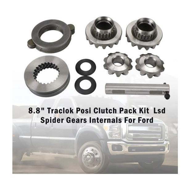 8.8 Inch Traclok Posi Clutch Pack Kit Lsd Spider Gear For 1979-2014 Ford